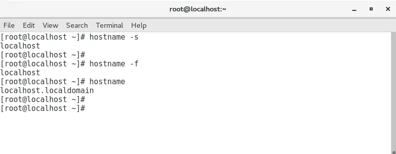 how to change hostname in centos